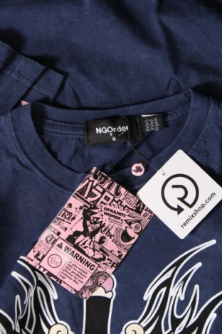 Γυναικεία μπλούζα NEW girl ORDER, Μέγεθος S, Χρώμα Μπλέ, Τιμή 7,42 €