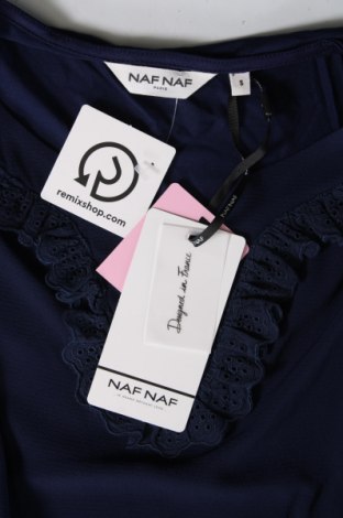 Bluză de femei Naf Naf, Mărime S, Culoare Albastru, Preț 37,89 Lei