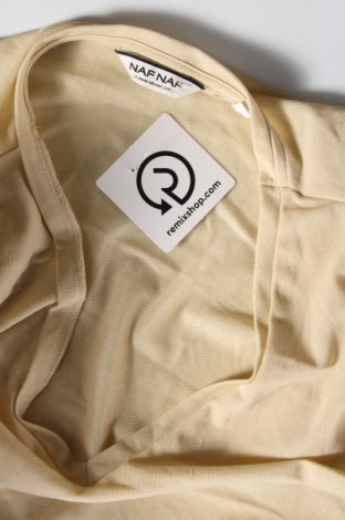 Дамска блуза Naf Naf, Размер L, Цвят Бежов, Цена 10,15 лв.