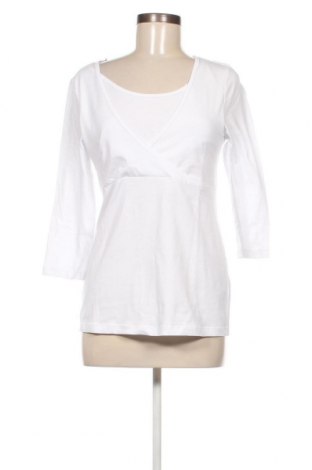 Γυναικεία μπλούζα Neun Monate, Μέγεθος S, Χρώμα Λευκό, Τιμή 5,59 €