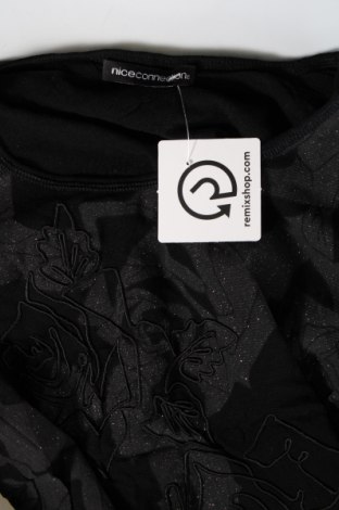 Дамска блуза Nice Connection, Размер M, Цвят Черен, Цена 33,15 лв.