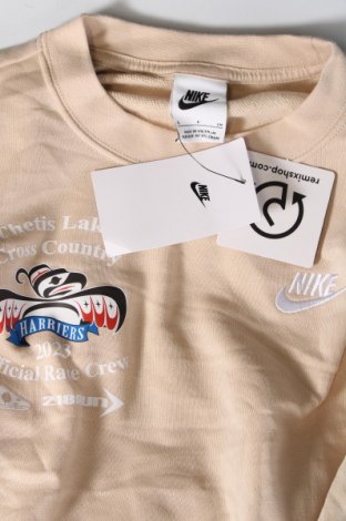 Дамска блуза Nike, Размер S, Цвят Бежов, Цена 72,00 лв.