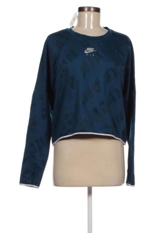 Дамска блуза Nike, Размер M, Цвят Син, Цена 29,00 лв.