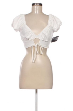 Γυναικεία μπλούζα Nly Trend, Μέγεθος S, Χρώμα Λευκό, Τιμή 6,23 €
