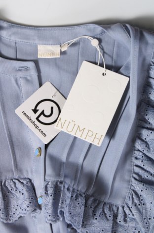 Γυναικεία μπλούζα Numph, Μέγεθος M, Χρώμα Μπλέ, Τιμή 42,59 €
