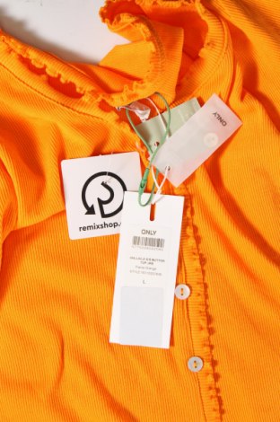 Дамска блуза ONLY, Размер L, Цвят Оранжев, Цена 8,80 лв.