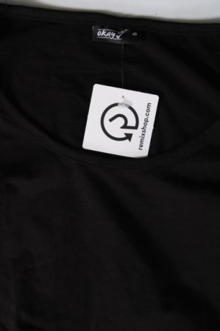 Damen Shirt Okay, Größe M, Farbe Schwarz, Preis 2,38 €