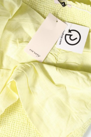 Дамска блуза Orsay, Размер XS, Цвят Жълт, Цена 31,00 лв.