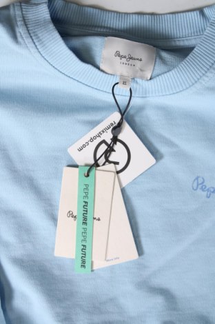 Дамска блуза Pepe Jeans, Размер XS, Цвят Син, Цена 55,08 лв.