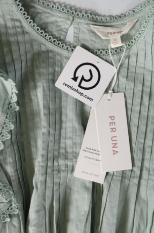 Дамска блуза Per Una By Marks & Spencer, Размер M, Цвят Зелен, Цена 25,20 лв.