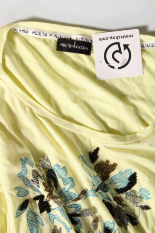 Γυναικεία μπλούζα Per te By Krizia, Μέγεθος L, Χρώμα Κίτρινο, Τιμή 11,99 €