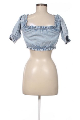 Bluză de femei Perfect Jeans By Gina Tricot, Mărime M, Culoare Albastru, Preț 131,58 Lei