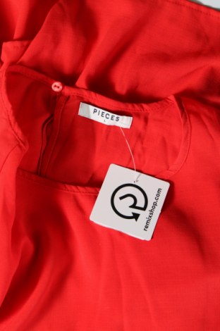 Γυναικεία μπλούζα Pieces, Μέγεθος L, Χρώμα Κόκκινο, Τιμή 3,07 €