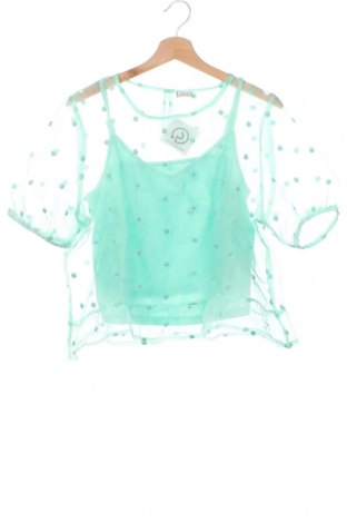 Γυναικεία μπλούζα Pimkie, Μέγεθος L, Χρώμα Πράσινο, Τιμή 5,19 €