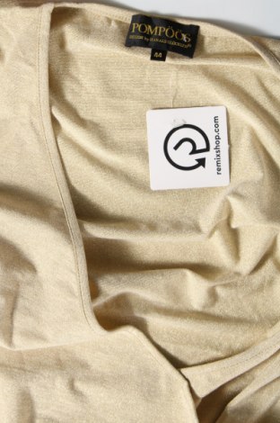Дамска блуза Pompoos Design By Harald Gloockler, Размер XL, Цвят Златист, Цена 37,31 лв.