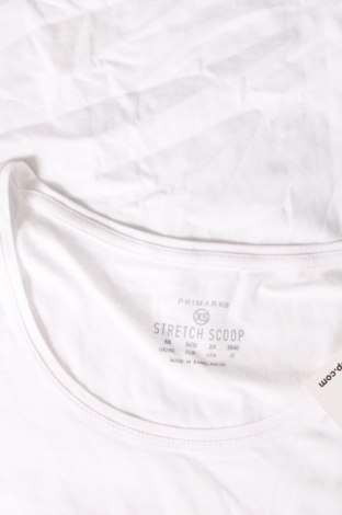 Γυναικεία μπλούζα Primark, Μέγεθος XS, Χρώμα Λευκό, Τιμή 1,76 €