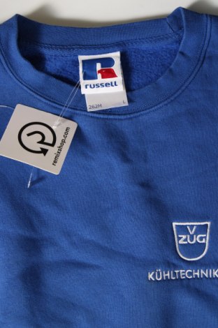 Γυναικεία μπλούζα Russell, Μέγεθος L, Χρώμα Μπλέ, Τιμή 2,69 €