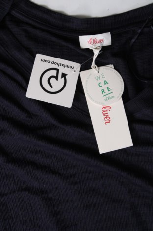 Γυναικεία μπλούζα S.Oliver, Μέγεθος XL, Χρώμα Μπλέ, Τιμή 37,11 €