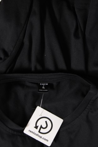 Дамска блуза SHEIN, Размер XL, Цвят Черен, Цена 5,13 лв.