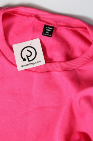 Γυναικεία μπλούζα SHEIN, Μέγεθος XL, Χρώμα Ρόζ , Τιμή 3,88 €