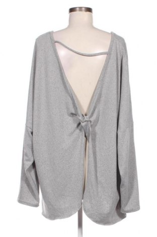 Дамска блуза SHEIN, Размер 5XL, Цвят Сив, Цена 18,43 лв.