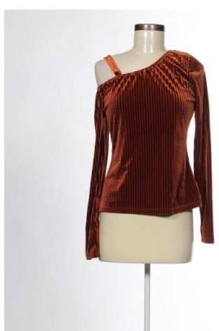 Дамска блуза SHEIN, Размер XL, Цвят Кафяв, Цена 9,12 лв.