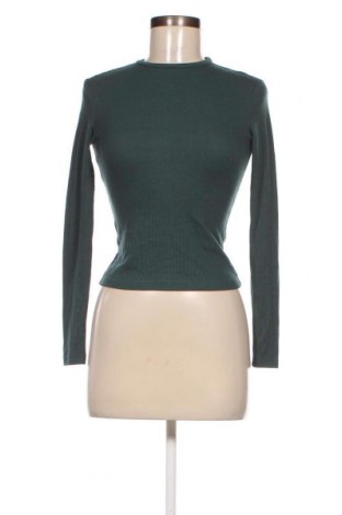 Дамска блуза SHEIN, Размер XS, Цвят Зелен, Цена 5,32 лв.