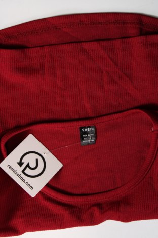 Bluză de femei SHEIN, Mărime XS, Culoare Roșu, Preț 9,38 Lei