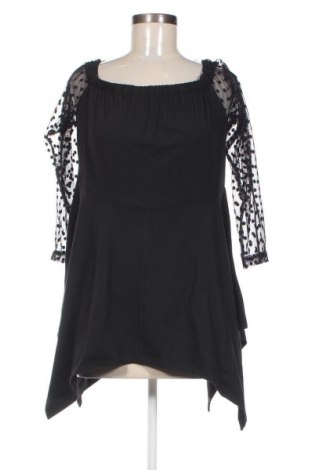 Γυναικεία μπλούζα SHEIN, Μέγεθος XL, Χρώμα Μαύρο, Τιμή 4,00 €