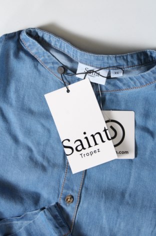 Γυναικεία μπλούζα Saint Tropez, Μέγεθος XS, Χρώμα Μπλέ, Τιμή 7,42 €