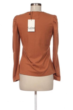 Дамска блуза Saint Tropez, Размер S, Цвят Кафяв, Цена 18,00 лв.