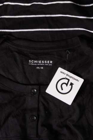 Дамска блуза Schiesser, Размер XXL, Цвят Черен, Цена 28,13 лв.