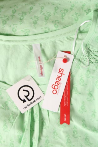 Γυναικεία μπλούζα Sheego, Μέγεθος XXL, Χρώμα Πράσινο, Τιμή 22,94 €