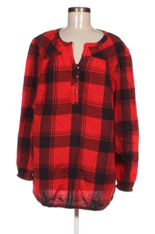 Γυναικεία μπλούζα Sheego, Μέγεθος XXL, Χρώμα Κόκκινο, Τιμή 9,21 €