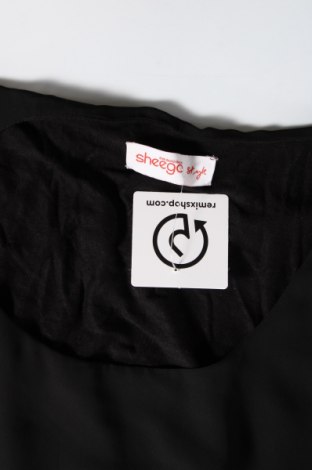 Γυναικεία μπλούζα Sheego, Μέγεθος XXL, Χρώμα Μαύρο, Τιμή 17,40 €