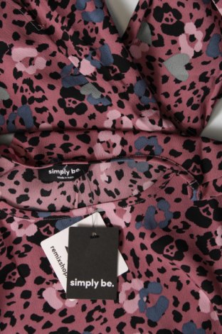 Дамска блуза Simply Be, Размер 3XL, Цвят Многоцветен, Цена 15,81 лв.