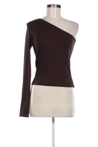 Γυναικεία μπλούζα Sinsay, Μέγεθος L, Χρώμα Καφέ, Τιμή 2,41 €