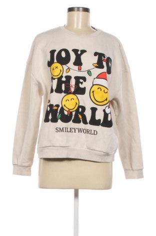 Γυναικεία μπλούζα Smiley World, Μέγεθος L, Χρώμα Εκρού, Τιμή 6,35 €