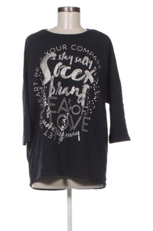 Γυναικεία μπλούζα Soccx, Μέγεθος XL, Χρώμα Μπλέ, Τιμή 25,36 €