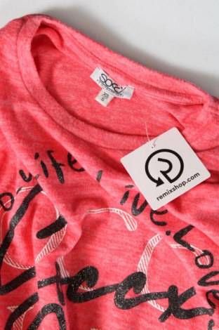 Γυναικεία μπλούζα Soccx, Μέγεθος XS, Χρώμα Ρόζ , Τιμή 15,14 €