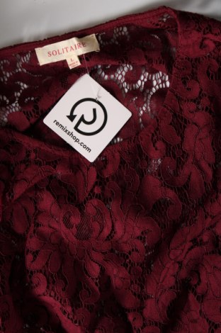 Γυναικεία μπλούζα Solitaire, Μέγεθος L, Χρώμα Κόκκινο, Τιμή 4,36 €