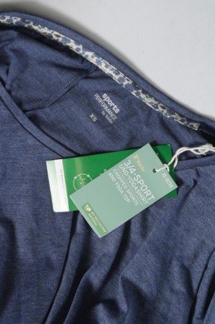 Damen Shirt Sports Performance by Tchibo, Größe XS, Farbe Blau, Preis 4,53 €