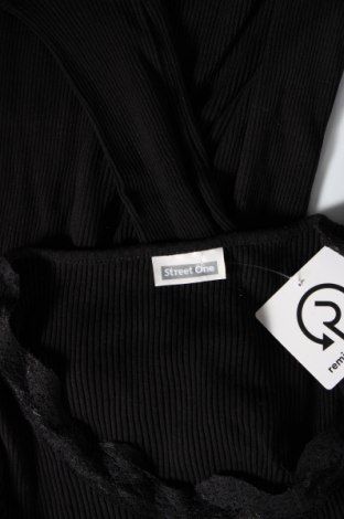 Γυναικεία μπλούζα Street One, Μέγεθος L, Χρώμα Μαύρο, Τιμή 7,18 €