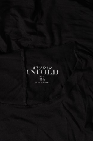 Γυναικεία μπλούζα Studio Untold by Ulla Popken, Μέγεθος S, Χρώμα Μαύρο, Τιμή 2,69 €