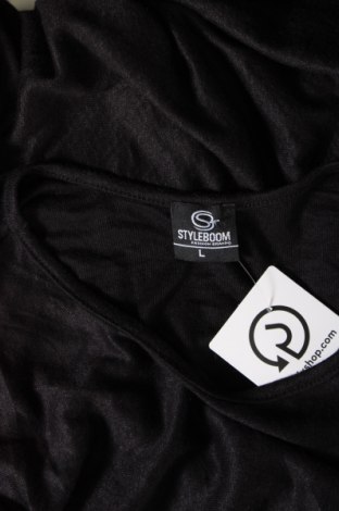 Γυναικεία μπλούζα Styleboom, Μέγεθος L, Χρώμα Μαύρο, Τιμή 2,82 €