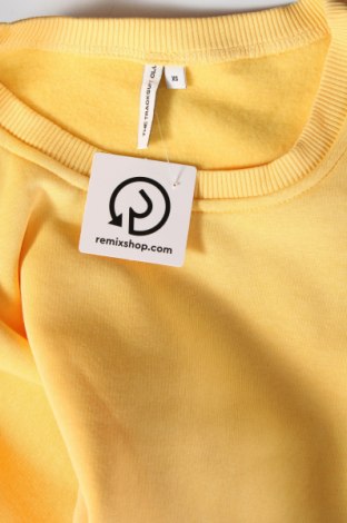 Γυναικεία μπλούζα The Tracksuit Club, Μέγεθος XS, Χρώμα Κίτρινο, Τιμή 7,89 €