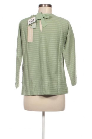 Γυναικεία μπλούζα Tom Tailor, Μέγεθος XS, Χρώμα Πράσινο, Τιμή 5,57 €
