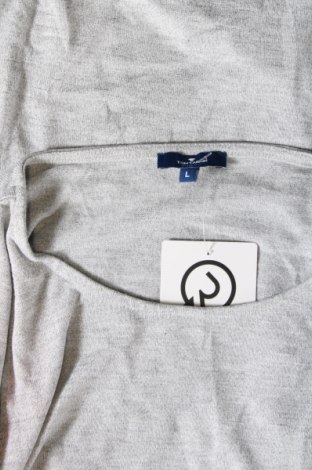 Γυναικεία μπλούζα Tom Tailor, Μέγεθος L, Χρώμα Γκρί, Τιμή 2,69 €