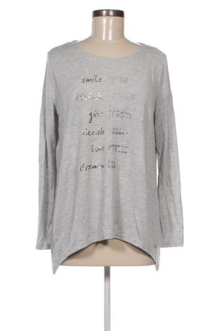 Γυναικεία μπλούζα Tom Tailor, Μέγεθος L, Χρώμα Γκρί, Τιμή 3,95 €