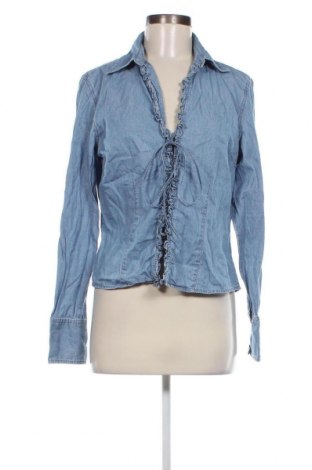 Γυναικείο πουκάμισο Tommy Hilfiger, Μέγεθος L, Χρώμα Μπλέ, Τιμή 24,11 €